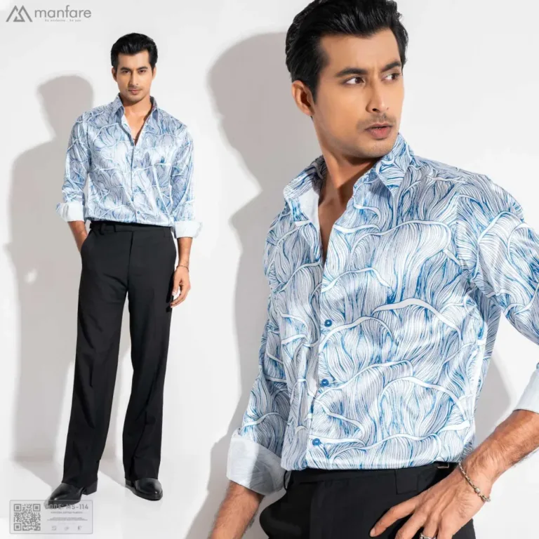Premium Casual Printed Shirt For Men I MS-114