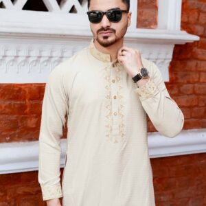 Ottoman Heritage Embroydery Panjabi | C-Tex Gold