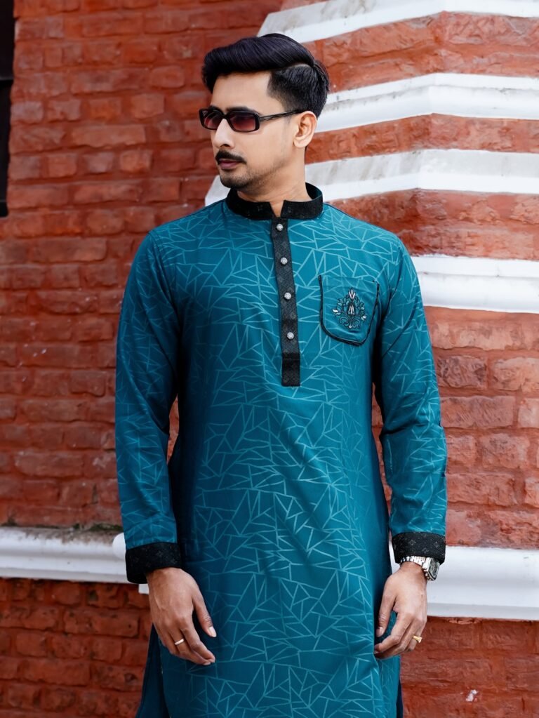 Sher Shakkar Panjabi | SS Sea Blue