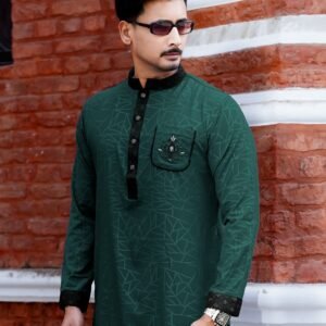 Sher Shakkar Panjabi | SS Bottle Green