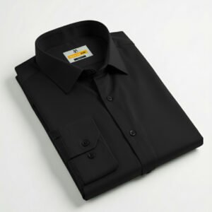 Ironless Micro-Spandex Shirt (Black)