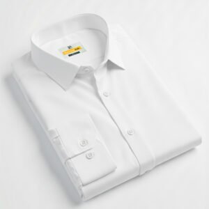 Ironless Micro-Spandex Shirt (White)